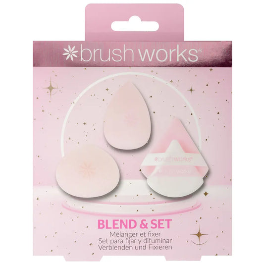 Brushworks Blend & Set Sponge Duo